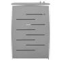 Shed for two steel garbage containers 138x77.5x112.5 cm by vidaXL, Waste container supports - Ref: Foro24-149559, Price: 376,...