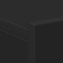 Mesitas de noche flotantes 2 uds contrachapada negro 40x30x15cm