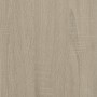 Mueble zapatero de madera contrachapada color roble 54x34x183cm