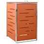 Shed for a steel garbage container 69x77.5x112.5 cm by vidaXL, Waste container supports - Ref: Foro24-149562, Price: 201,60 €...