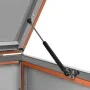 Shed for a steel garbage container 69x77.5x112.5 cm by vidaXL, Waste container supports - Ref: Foro24-149562, Price: 201,60 €...
