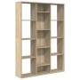 Divisor espacio/estantería aglomerado roble Sonoma 100x24x140cm