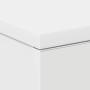 Mesitas de noche 2 uds madera contrachapada blanco 38x35x56 cm