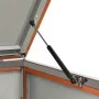 Shed for 4 steel garbage containers 276.5x77.5x112.5 cm by vidaXL, Waste container supports - Ref: Foro24-149565, Price: 593,...