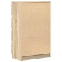 Aparador madera contrachapada color roble Sonoma 60x35x98,5 cm
