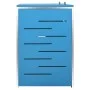 Shed for two steel garbage containers 138x77.5x112.5 cm by vidaXL, Waste container supports - Ref: Foro24-149567, Price: 323,...