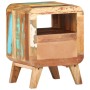 Mesita de noche de madera maciza reciclada 30x30x41 cm de vidaXL, Aparadores - Ref: Foro24-321615, Precio: 92,44 €, Descuento: %