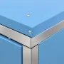 Cobertizo para 4 contenedores basura acero 276,5x77,5x112,5 cm de vidaXL, Soportes para contenedores de residuos - Ref: Foro2...