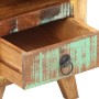 Mesita de noche de madera maciza reciclada 30x30x41 cm de vidaXL, Aparadores - Ref: Foro24-321615, Precio: 92,44 €, Descuento: %