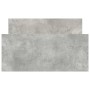 Aparador de madera contrachapada blanco 88x30x70 cm