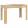 Mesa de comedor madera contrachapada roble Sonoma 120x60x76cm