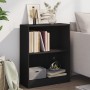 Estantería madera de ingeniería negro 60x24x76 cm en Librerías y estanterías | Comprar online en Foro24