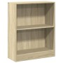 Estantería madera de ingeniería roble Sonoma 60x24x76 cm