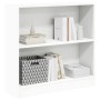 Estantería de madera contrachapada blanco 80x24x75 cm