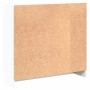 Estantería de madera contrachapada blanco 80x24x75 cm