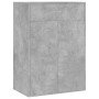 Mueble zapatero de contrachapada gris hormigón 60x35x84 cm en Zapateros y organizadores de calzado | Comprar online en Foro24