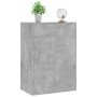 Mueble zapatero de contrachapada gris hormigón 60x35x84 cm en Zapateros y organizadores de calzado | Comprar online en Foro24