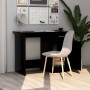 Escritorio de madera contrachapada negro 100x50x76 cm en Escritorios | Comprar online en Foro24