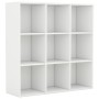Estantería madera de ingeniería blanco 98x29x97,5 cm