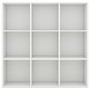 Estantería madera de ingeniería blanco 98x29x97,5 cm