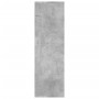 Estantería madera de ingeniería gris hormigón 98x29x97,5 cm