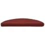 Self-adhesive stair tread mat 10 units 56x17x3 cm red by vidaXL, Stair mats - Ref: Foro24-149683, Price: 25,31 €, Discount: %