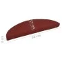 Self-adhesive stair tread mat 10 units 56x17x3 cm red by vidaXL, Stair mats - Ref: Foro24-149683, Price: 25,31 €, Discount: %