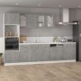 Armario bajo "Lyon" Gris Hormigón 60x46x81,5 cm Madera de