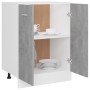 Armario bajo "Lyon" Gris Hormigón 60x46x81,5 cm Madera de