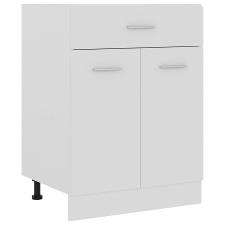 Mueble bajo con cajón "Lyon" blanco 60x46x81,5 cm madera de ingeniería en Armarios de cocina | Comprar online en Foro24