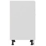 Mueble bajo con cajón "Lyon" blanco 60x46x81,5 cm madera de
