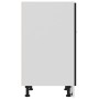 Cajón inferior "Lyon" negro, 60 x 46 x 81,5 cm, madera de