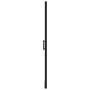Puerta de ducha de vidrio templado negro 100x178 cm de vidaXL, Puertas de ducha - Ref: Foro24-148889, Precio: 190,60 €, Descu...
