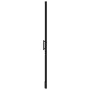 Puerta de ducha de vidrio templado negro 100x178 cm de vidaXL, Puertas de ducha - Ref: Foro24-148889, Precio: 187,70 €, Descu...