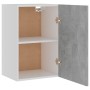 Armario colgante "Lyon" gris hormigón 39,5x31x60 cm madera de