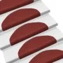 Selbstklebende Stufenmatte 10 Stück 65x21x4 cm rot von vidaXL, Treppenmatten - Ref: Foro24-149707, Preis: 34,19 €, Rabatt: %