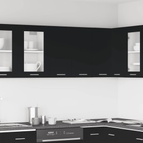 Armario colgante "Lyon" de, negro, 60 x 31 x 60 cm, madera de