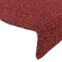Selbstklebende Stufenmatte 10 Stück 65x21x4 cm rot von vidaXL, Treppenmatten - Ref: Foro24-149707, Preis: 34,19 €, Rabatt: %