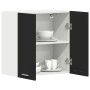 Armario colgante "Lyon" de, negro, 60 x 31 x 60 cm, madera de