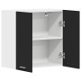 Armario colgante "Lyon" de, negro, 60 x 31 x 60 cm, madera de