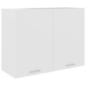 Armario colgante "Lyon" de, blanco, 80 x 31 x 60 cm, madera de