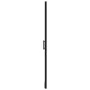 Puertas de ducha de vidrio templado negro 81x195 cm de vidaXL, Puertas de ducha - Ref: Foro24-148890, Precio: 212,89 €, Descu...