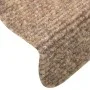 Self-adhesive stair mat 5 pcs 65x21x4 cm cream by vidaXL, Stair mats - Ref: Foro24-149716, Price: 21,74 €, Discount: %