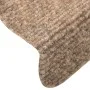 Self-adhesive stair mat 10 pcs 65x21x4 cm cream by vidaXL, Stair mats - Ref: Foro24-149717, Price: 35,78 €, Discount: %