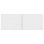 Mueble para TV madera contrachapada blanco 80x30x30 cm