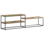 Mueble de TV de madera maciza reciclada 180x30x50 cm de vidaXL, Muebles TV - Ref: Foro24-321621, Precio: 89,90 €, Descuento: %