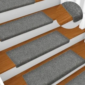 Stair mats 10 units light gray 65x21x4 cm by vidaXL, Stair mats - Ref: Foro24-149729, Price: 39,42 €, Discount: %