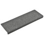 Alfombrillas de escalera 10 unidades gris claro 65x21x4 cm de vidaXL, Alfombrillas para escalones - Ref: Foro24-149729, Preci...