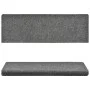 Stair mats 10 units light gray 65x21x4 cm by vidaXL, Stair mats - Ref: Foro24-149729, Price: 39,40 €, Discount: %