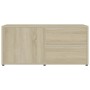Mueble para TV madera contrachapada color roble 80x34x36 cm en Muebles TV | Comprar online en Foro24